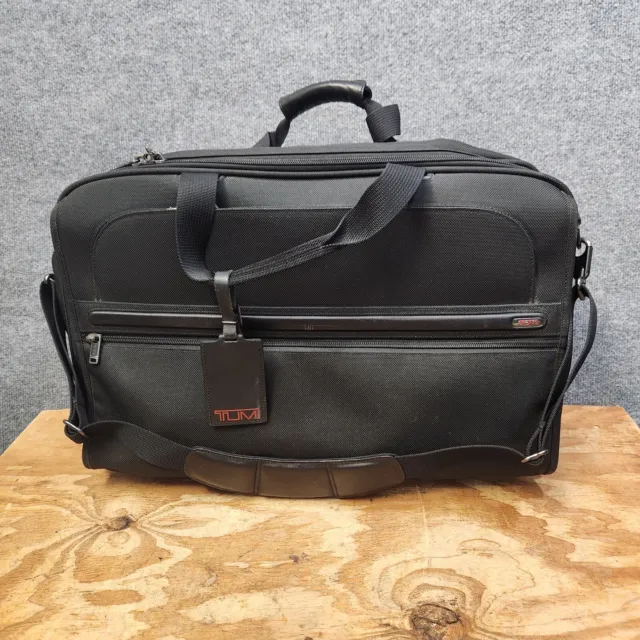 Tumi FXT Nylon Ballistic 22122D4 Expandable Carry Garment Luggage Suitcase