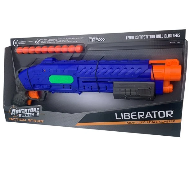 ADVENTURE FORCE TACTICAL Strike Liberator Spring-Powered Pump Blaster £ ...