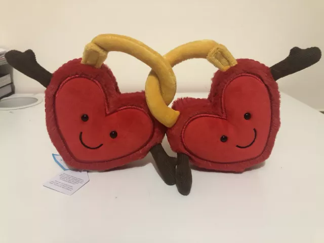 JELLYCAT AMUSEABLES VAL & Tina Love Locks soft toy! BNWT £27.00 ...