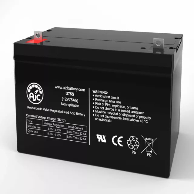 Best Power Ferrups ME1.4KVA 12V 75Ah UPS Replacement Battery