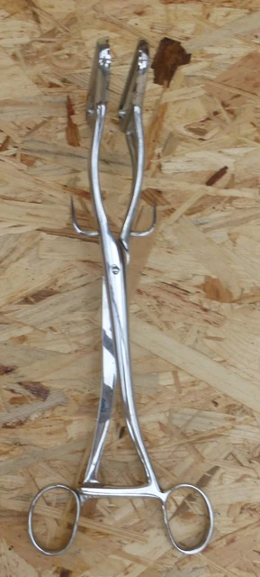 alte Zange Arzt Tierarzt 💎 Medizin Hauptner gemarkt DBGM Instrument 💎 9
