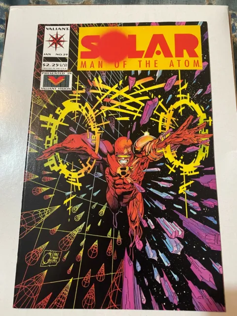 Solar Man Of The Atom #29  Valiant January 1994 Comic Book NM HIGH GRADE