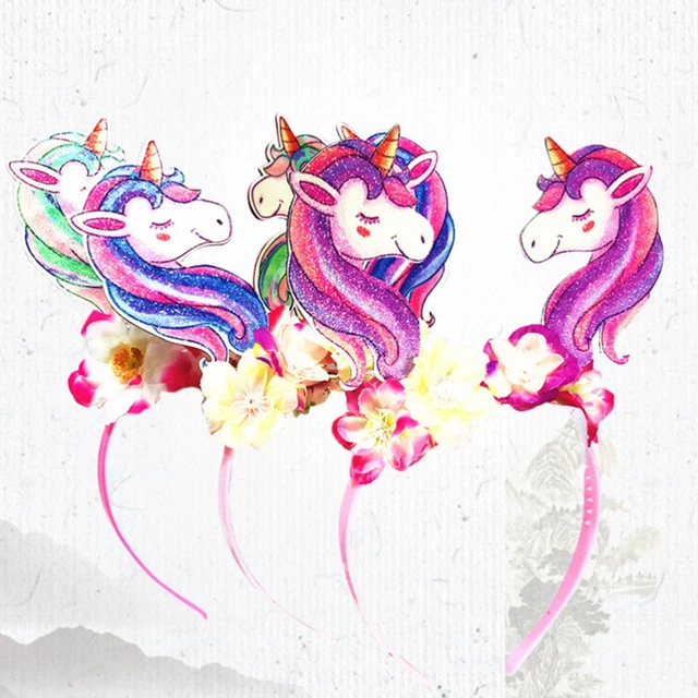 3 pz fascia unicorno