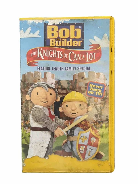 BOB THE BUILDER - Knights Of Can-A-Lot (VHS, 2003) £10.00 - PicClick UK