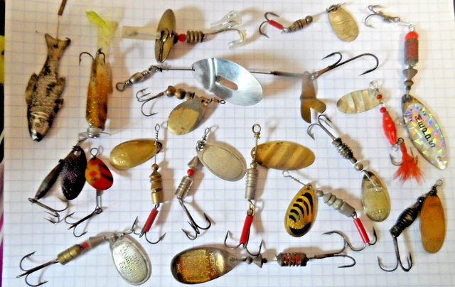 Ancienne cuiller vaironnée Mepps Aglia n°0