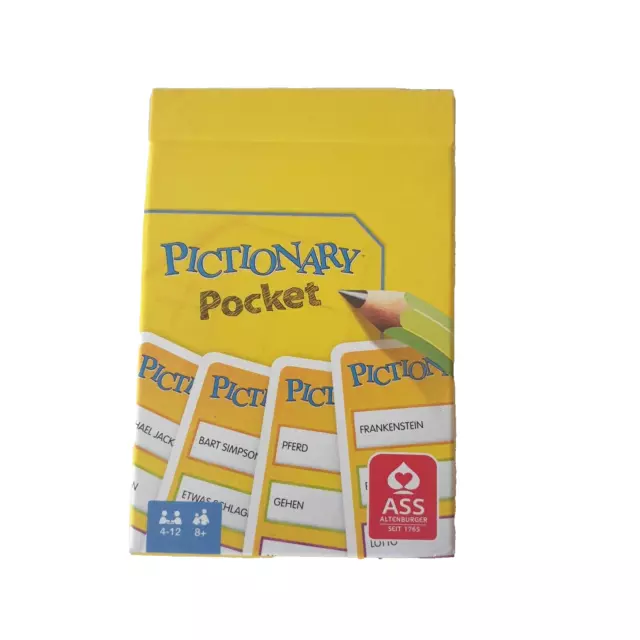 Kartenspiel Pictionary Pocket Reisespiel von ASS