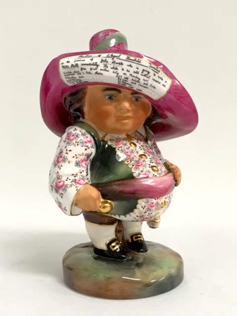 Boxed 1975 Signed J. Taylor Royal Crown Derby Mansion House Dwarf Figurine