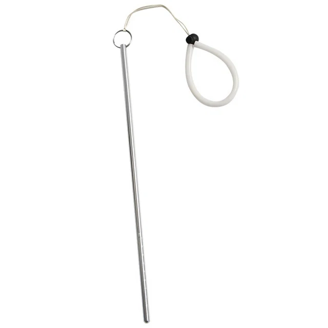 Rétracteur De Plongée 79 Cm – Cordon Inox Extensible, Mousqueton, Pour Caméra, Lampe, Manomètre