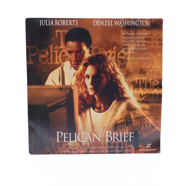 NTSC LaserDisk Laser Disc Movie - The Pelican Brief -