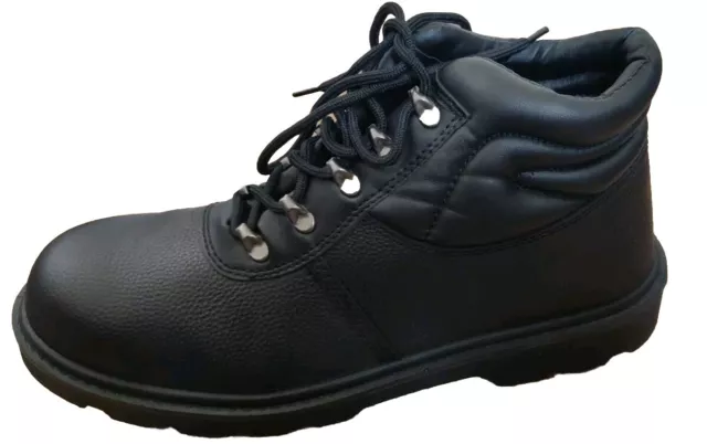 WORKING BOOTS BLACK Arco Size 11 Safety Shoes Mens Womens 14.00 PicClick UK