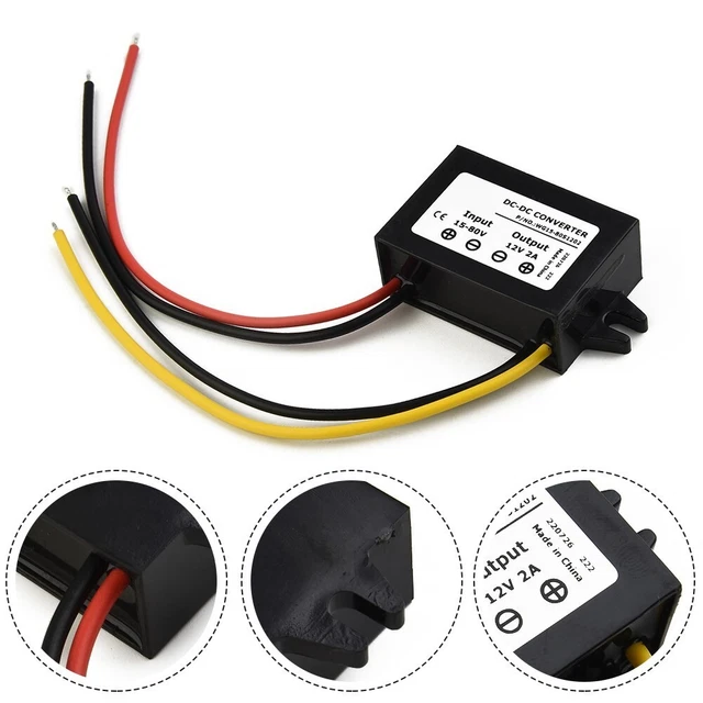 15V-72V 18V 24V 36V 48V 60V To 12V 2A 60W DC-DC Module Converter High Quality