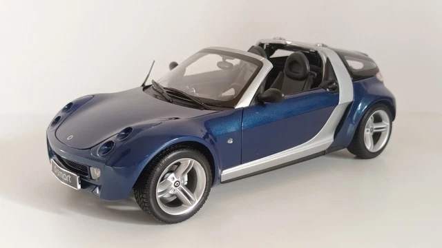 Kyosho 1/18 Minicar Club Smart Forfour Blue