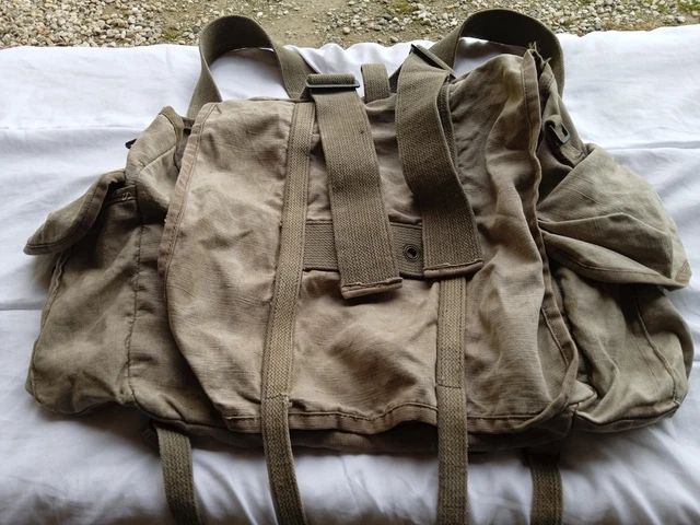 Sac Musette FRENCH TAP 50/51 Pour Paras Français, Thème Militaria