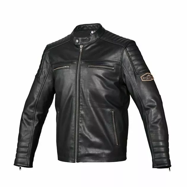 Grand Canyon Motorrad Lederjacke Logan Black