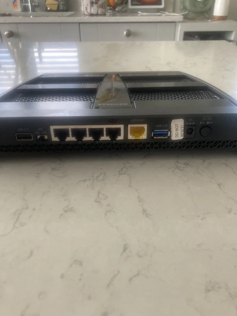  Router VPN Netgear Nighthawk X6 R8000 AC3200 router DD-WRT lampeggiato  4