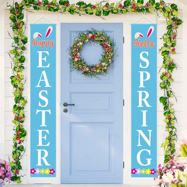porta di Pasqua Gioppie di Pasqua Decorazioni da appendere Striscioni di Pasqua