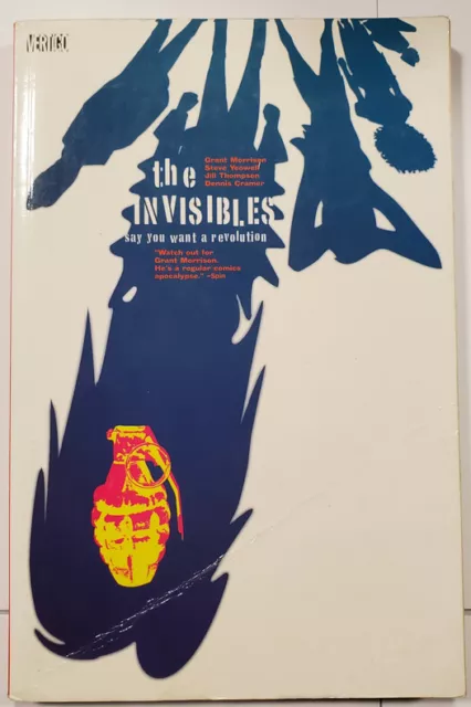 The Invisibles #1 (DC Comics, July 1996) 1st edition. Soft cover. Grant Morrison