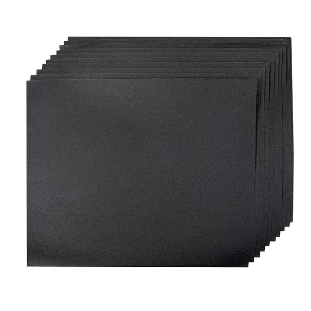 Silverline Mouillé Et Sec Feuilles 10pk 320 Grain 531361