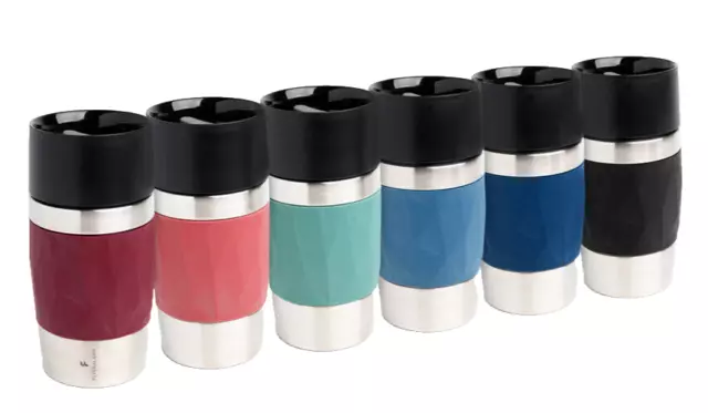 Emsa Travel mug Compact Isobecher ver. Farben Thermobecher 0,3l Auslaufsicher