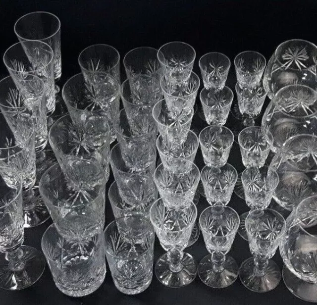 Edinburgh Star of Edinburgh Cut Crystal Glasses - Sold Individually