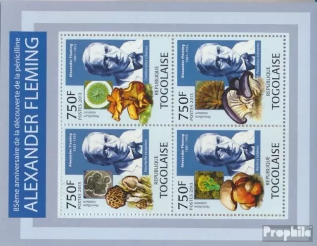 Briefmarken Togo  Mi 4966-4969 Kleinbogen postfrisch Pflanzen