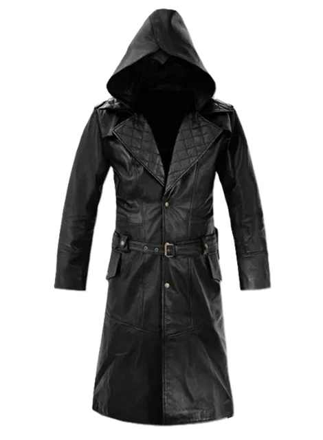 Manteau Trench En Laine Bleu Marine - Longueur Complète, Style Naval, Taille Unique Homme