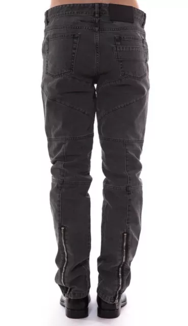 VTG Givenchy Mens 40 Jeans Distressed Denim Biker Moto SS16 Slum Y2K 36x28.5 3