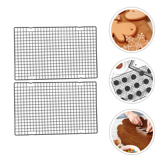2 pz scaffale di raffreddamento per forno rack di raffreddamento per panetteria rack per barbecue rack per griglia