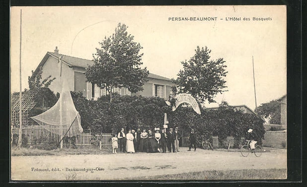 CPA Persian-Beaumont, L'Hôtel des Bosquets 1916