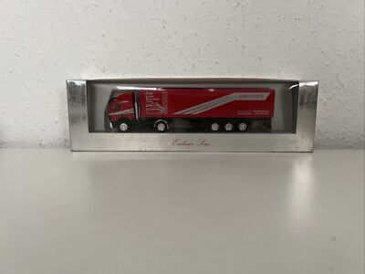Herpa Échelle H0 M 1:87 Herpa Exclusif Modèle Camion MB Treffpunkt Mercedes Tour Neuf 