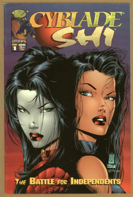 Cyblade Shi Battle for Independents (1995 Image) Silvestri 1st Witchblade VF/NM