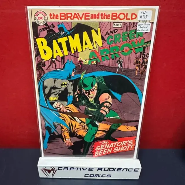 Brave and the Bold, The Vol. 1 #85 - Debut New Look Green Arrow Neal Adams Cover