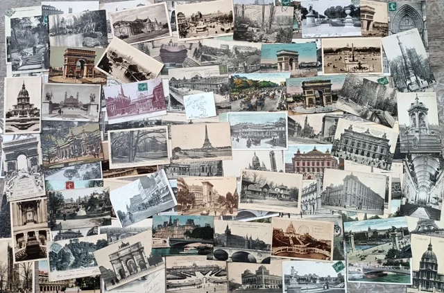 Superbe Lot de 100 CPA de Paris n0  3
