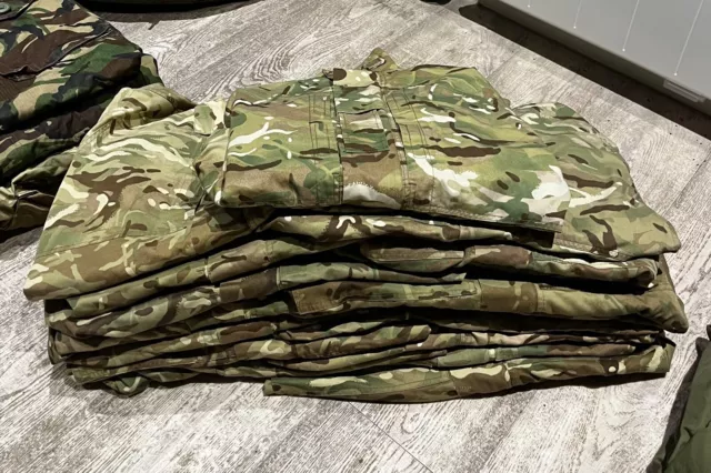 British army MTP combat jacket CS95 PCS mixed sizes grade 1