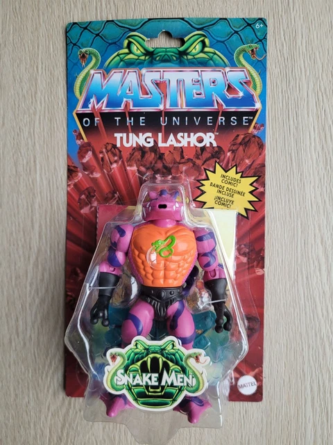 MOTU Origins Masters of the Universe He-Man NEU OVP  NEW  Tung Lashor Snake Men