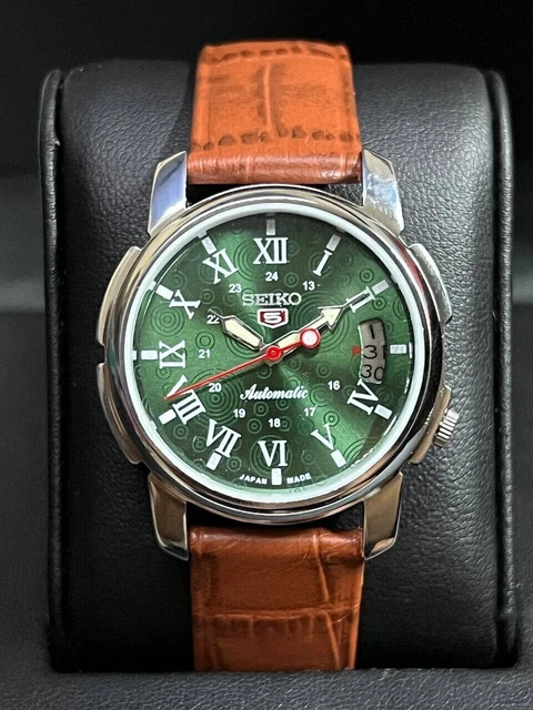 Montre Automatique à Mélodie Seiko RE567G - Fleur Rose - Fabriquée Au Japon - Neuf Dans Sa Boîte