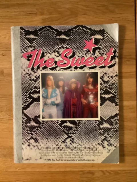 The Sweet Sheet Music Book published by Music Sales Ltd. Album Copyright 1973.