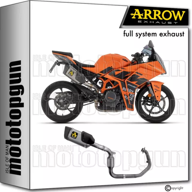 Arrow Full System Exhaust Competition Pista Titanium Carby Ktm Rc 390 2023 23