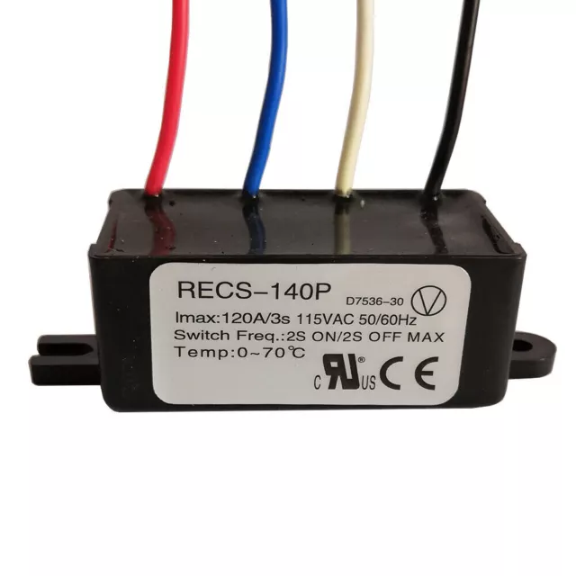 RECS-105P RECS-120P RECS-140P Electronic Centrifugal Switch For Air Compressor 3