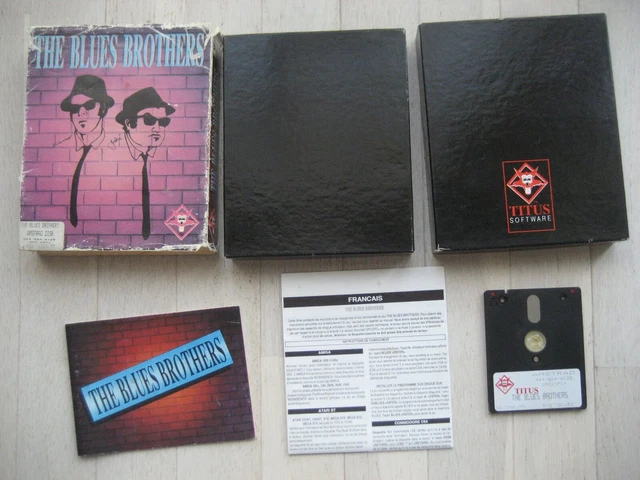 gt; AMSTRAD CPC > GAMESLIST > THE BLUES BROTHERS (c) TITUS
