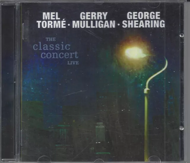 Mel Torme, Gerry Mulligan & George Shearing : The Classic Concert Live CD