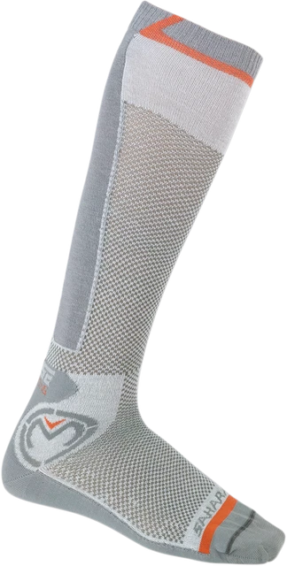 Moose Racing 3431-0420 Sock S19 Sahara Gy Lg/Xl Calza Lungo