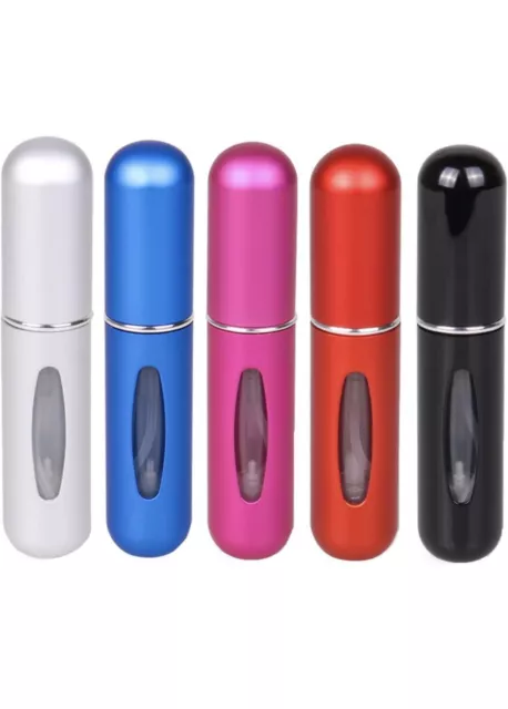 PORTA PROFUMO DA VIAGGIO 5ml DISPENSER BORSA TASCABILE RICARICABILE - ORO