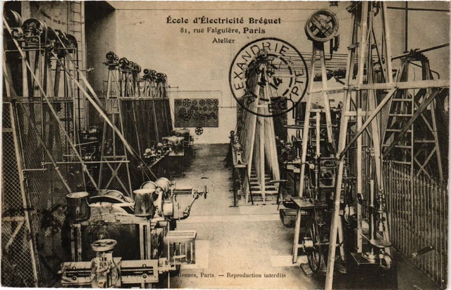 CPA Paris 15e Paris-Rue Falguiére, Atelier (311582)