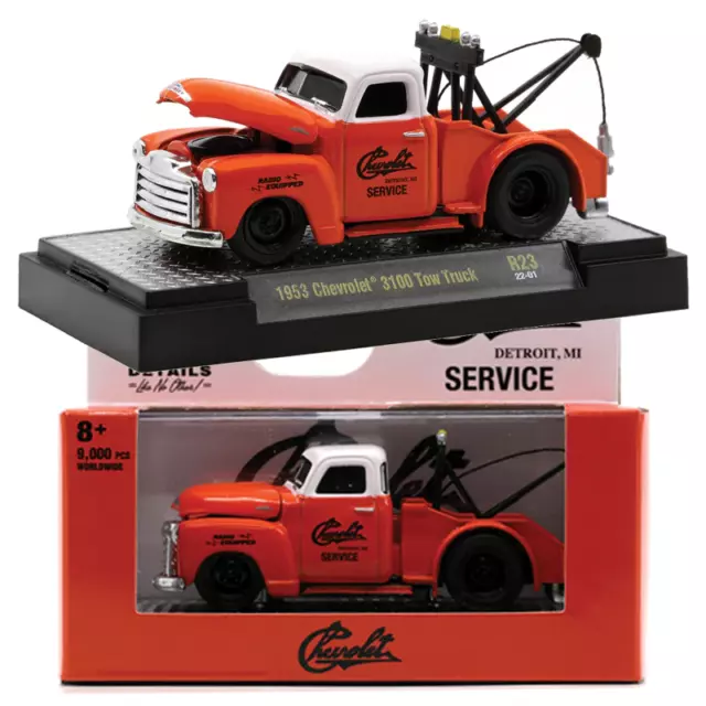 M2 MACHINES 1953 Chevy 3100 Tow Truck 1 64 22.00 PicClick AU