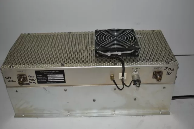 Amplifier Systems Ce-200Ls-200 - 200Mhz  Amplifier    (Tz29)