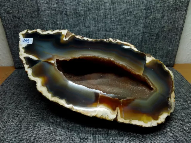 Achat,Quarz,Chalcedon Geode aus Minas Gerais, Brasilien 4,3 Kg