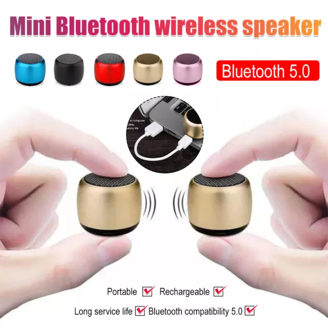 Portable Mini Bluetooth Wireless Pocket Speaker Super Bass Stereo For Smartphone