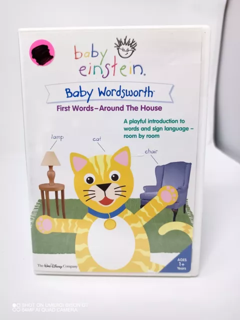 Baby Einstein - Baby Wordsworth First Words - Around The House (DVD, 2005)