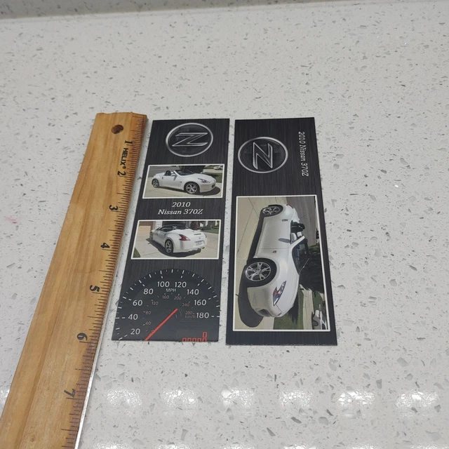 Automotive Bookmarks, quantity 2 - 2010 Nissan 370Z